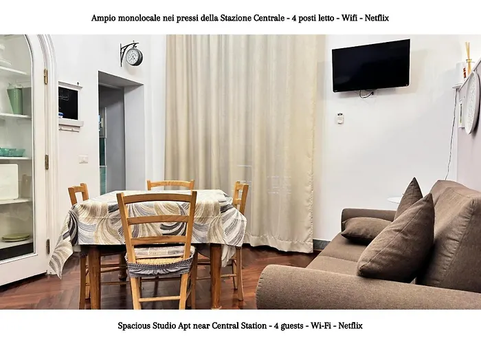 Metro Garibaldi - Loft Con Wifi E 4 Posti Letto Presso La Stazione Centrale Di Napoli